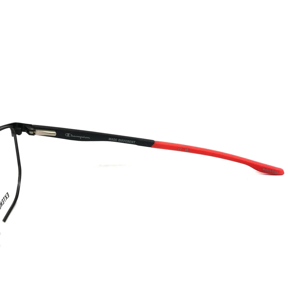 Champion Eyeglasses Frames PROPELX 100 C01 Matte Black Rectangle 59-17-145